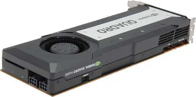 Alt view image 5 of 6 - NVIDIA Quadro K6000 VCQK6000-PB 12GB GDDR5 PCI Express 3.0 x16  Workstation Video Card
