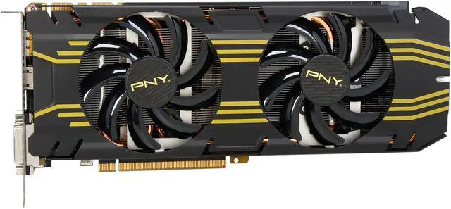 Alt view image 3 of 6 - PNY VCGGTX7702XPB-OC G-SYNC Support GeForce GTX 770 2GB OC 256-bit GDDR5 PCI Express 3.0 x16 SLI Support Video Card