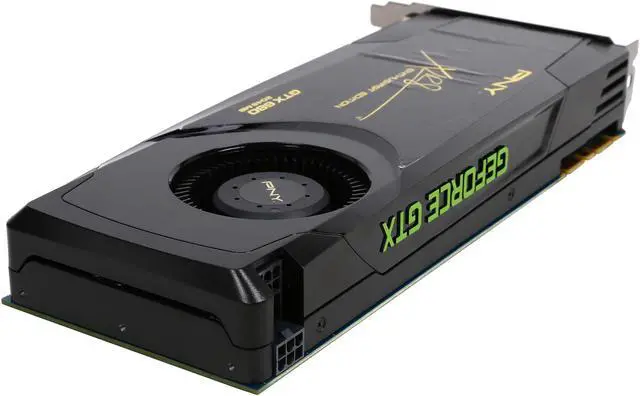 Alt view image 5 of 6 - PNY RVCGGTX680XXB GeForce GTX 680 2GB 256-Bit GDDR5 PCI Express 3.0 x16 HDCP Ready SLI Support Video Card