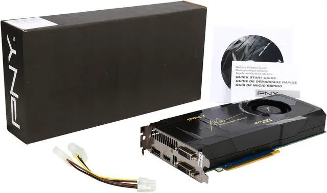 Alt view image 6 of 6 - PNY RVCGGTX680XXB GeForce GTX 680 2GB 256-Bit GDDR5 PCI Express 3.0 x16 HDCP Ready SLI Support Video Card