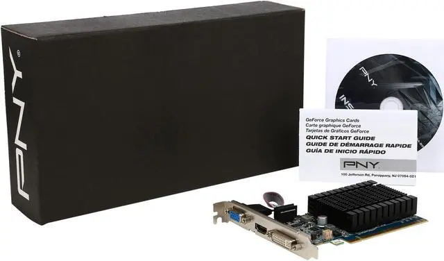 Alt view image 5 of 5 - PNY GeForce 210 1GB DDR3 PCI Express 2.0 x16 Low Profile Ready Graphics Card RVCGG2101D3XXB