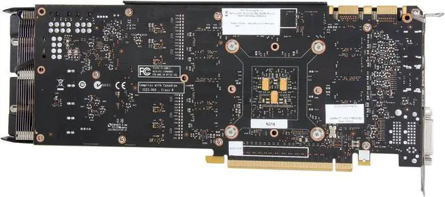 Alt view image 4 of 6 - PNY VCGGTX7803XPB-OC G-SYNC Support GeForce GTX 780 3GB 384-Bit GDDR5 PCI Express 3.0 x16 SLI Support Video Card