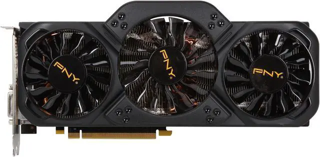 Alt view image 3 of 6 - PNY VCGGTX780T3XPB-OC G-SYNC Support GeForce GTX 780 Ti 3GB 384-Bit GDDR5 PCI Express 3.0 x16 SLI Support Video Card