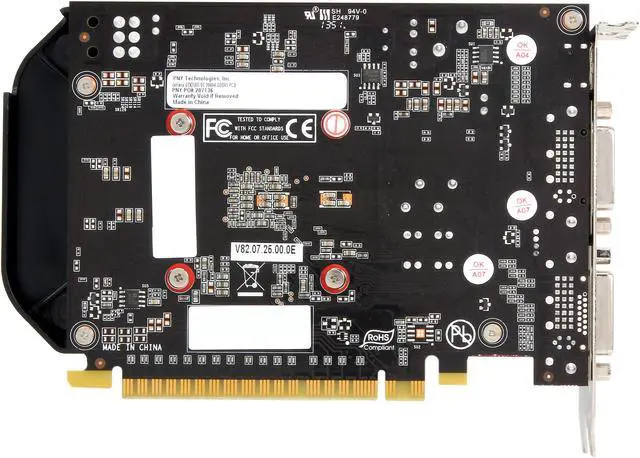 Alt view image 4 of 5 - PNY VCGGTX750T2XPB-OC GeForce GTX 750 Ti 2GB 128-Bit GDDR5 PCI Express 3.0 x16 Video Card