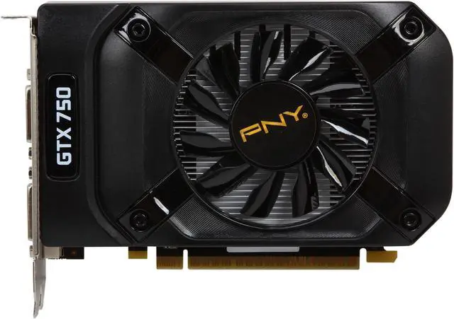 Alt view image 3 of 5 - PNY VCGGTX7501XPB GeForce GTX 750 1GB 128-Bit GDDR5 PCI Express 3.0 x16 Video Card