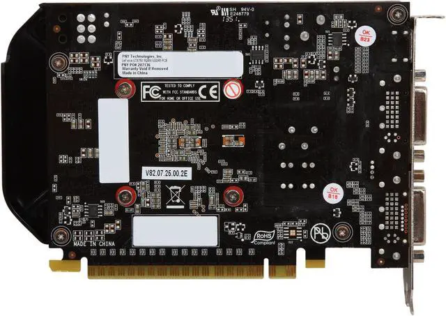 Alt view image 4 of 5 - PNY VCGGTX7501XPB GeForce GTX 750 1GB 128-Bit GDDR5 PCI Express 3.0 x16 Video Card
