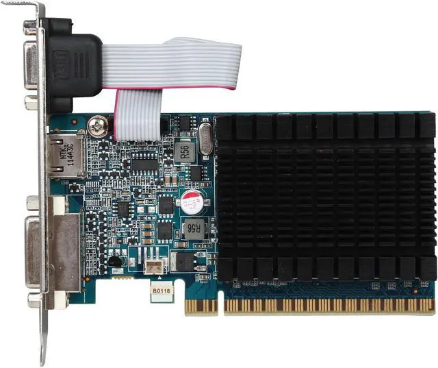 Alt view image 3 of 5 - PNY 1GB DDR3 Low Profile Graphics Card RVCG841024D3SXXB