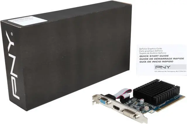 Alt view image 5 of 5 - PNY 1GB DDR3 Low Profile Graphics Card RVCG841024D3SXXB