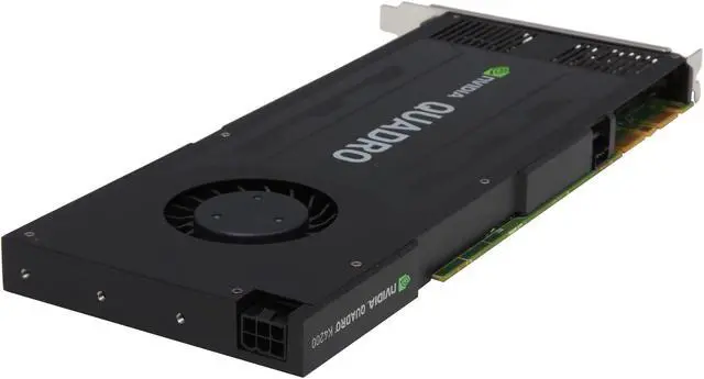 Alt view image 6 of 6 - PNY Quadro K4200 VCQK4200-PB 4GB 256-bit GDDR5 PCI Express 2.0 x16 Graphics Card