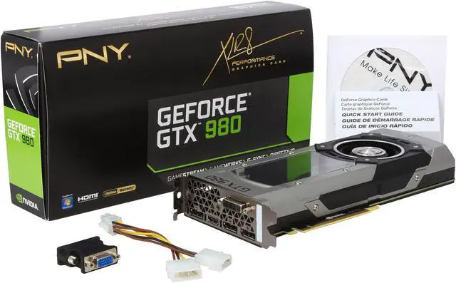 Alt view image 6 of 6 - PNY GeForce GTX 980 4GB CG EDITION, VCGGTX9804XPB-CG