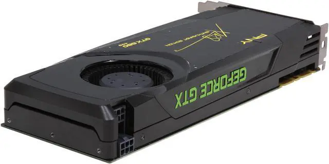 Alt view image 5 of 6 - PNY GeForce GTX 680 4GB GDDR5 PCI Express 3.0 x16 SLI Support Graphics Card RVCGGTX6804XXB