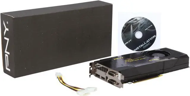 Alt view image 6 of 6 - PNY GeForce GTX 680 4GB GDDR5 PCI Express 3.0 x16 SLI Support Graphics Card RVCGGTX6804XXB