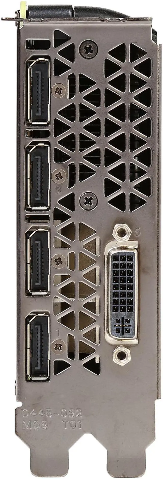 Alt view image 2 of 6 - PNY Quadro M6000 VCQM6000-PB 12GB 384-bit GDDR5 PCI Express 3.0 x16 10.5" x 4.4", Dual Slot Graphics Card