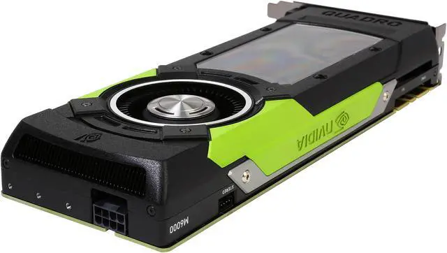 Alt view image 5 of 6 - PNY Quadro M6000 VCQM6000-PB 12GB 384-bit GDDR5 PCI Express 3.0 x16 10.5" x 4.4", Dual Slot Graphics Card