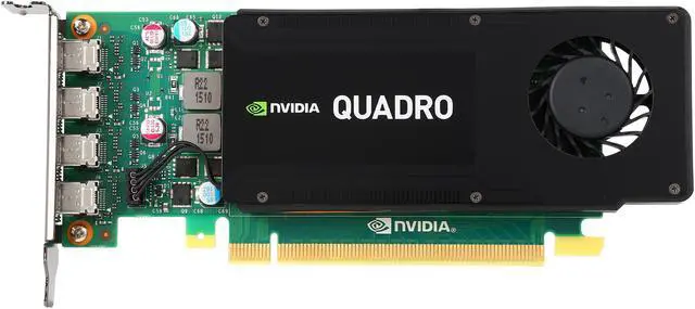 Alt view image 3 of 5 - PNY Quadro K1200 VCQK1200DVI-PB 4GB 128-bit GDDR5 PCI Express 2.0 ATX or SFF Workstation Video Card for DVI
