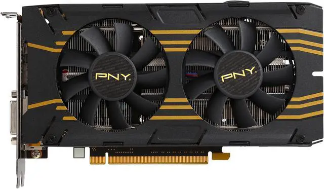 Alt view image 3 of 6 - PNY GeForce GTX 960 2GB GDDR5 PCI Express 3.0 x16 SLI Support Graphics Card VCGGTX9602XPB-XE-OC