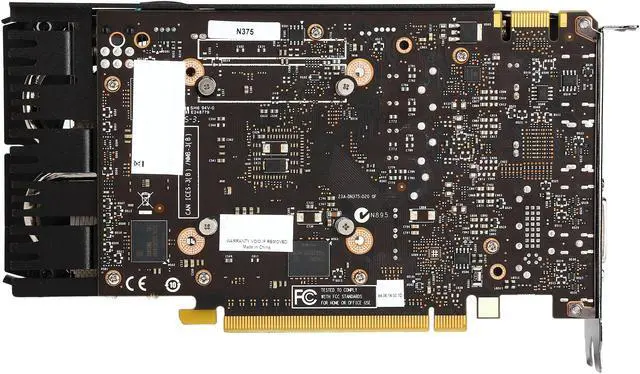 Alt view image 4 of 6 - PNY GeForce GTX 960 2GB GDDR5 PCI Express 3.0 x16 SLI Support Graphics Card VCGGTX9602XPB-XE-OC