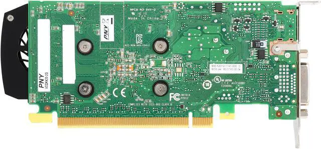 Alt view image 4 of 5 - PNY Quadro K420 VCQK420-2GB-PB 2GB 128-bit DDR3 PCI Express 2.0 x16 Low Profile Graphics Card