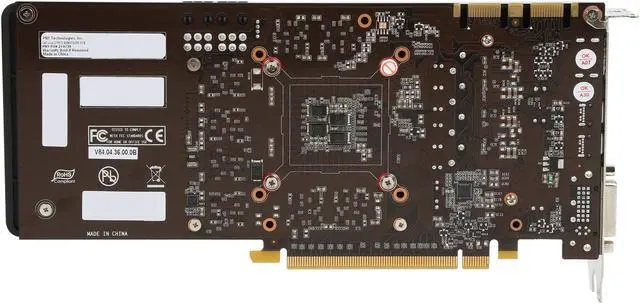 Alt view image 5 of 6 - PNY GeForce GTX 970 4GB Rev 2, VCGGTX9704R2XPB