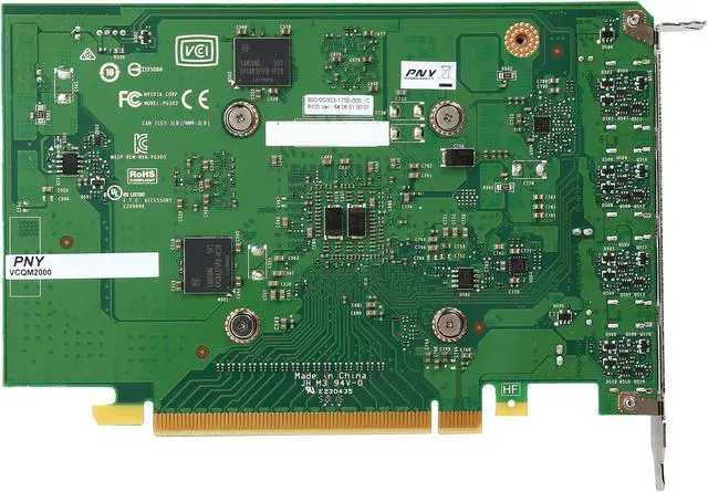 Alt view image 4 of 5 - PNY Quadro M2000 VCQM2000-PB 4GB 128-bit GDDR5 PCI Express 3.0 x16 Graphics Card