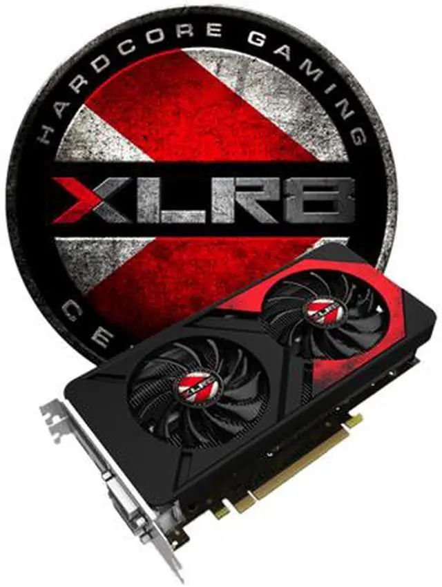 Alt view image 4 of 6 - PNY GeForce GTX 960 4GB GDDR5 PCI Express 3.0 x16 SLI Support Graphics Card VCGGTX9604XGPB-OC