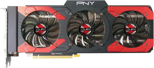 Alt view image 3 of 4 - PNY GeForce GTX 1070 8GB GDDR5 PCI Express 3.0 x16 SLI Support Graphics Card VCGGTX10708XGPB-OC