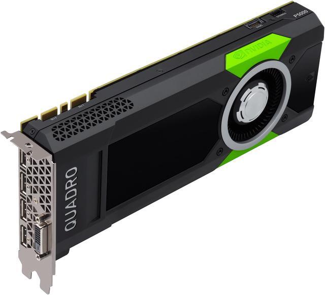 Alt view image 4 of 6 - PNY OEM Version, No box Quadro P5000 VCQP5000-PB 16GB 256-bit GDDR5X PCI Express 3.0 x16 Full Height Graphics Card