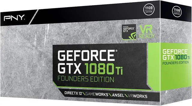 Alt view image 5 of 5 - PNY GeForce GTX 1080 Ti FE 11GB GDDR5X PCI Express 3.0 x16 Graphics Card VCGGTX1080T11PB-FE