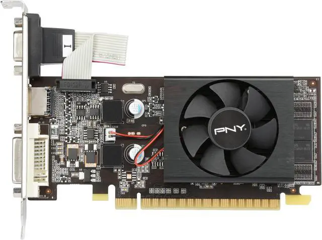 Alt view image 3 of 5 - PNY GeForce 210 1GB DDR3 PCIE Graphics Card RGMG210WN2F1EH+0TP