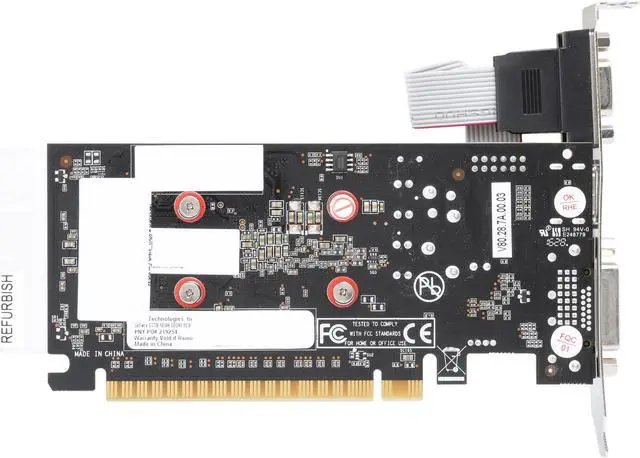 Alt view image 4 of 5 - PNY GeForce GT 730 1GB GDDR5 Low Profile Graphics Card RGMG731WE2H1EA1KTP