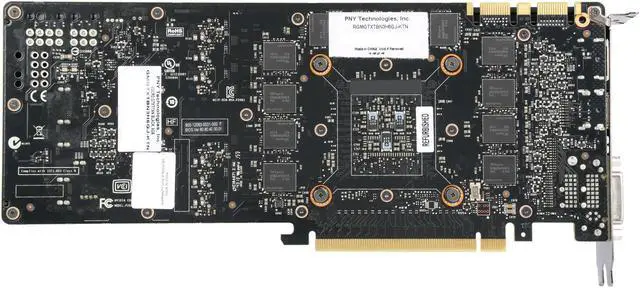 Alt view image 4 of 6 - PNY GeForce GTX TITAN BLACK 6GB Graphics Card RVCGGTXTITANBXXB-CG