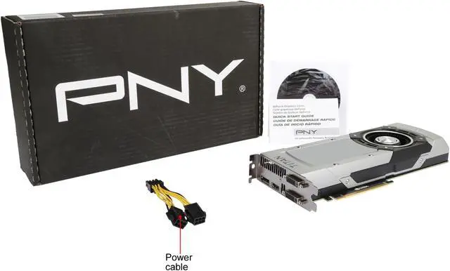 Alt view image 6 of 6 - PNY GeForce GTX TITAN BLACK 6GB Graphics Card RVCGGTXTITANBXXB-CG