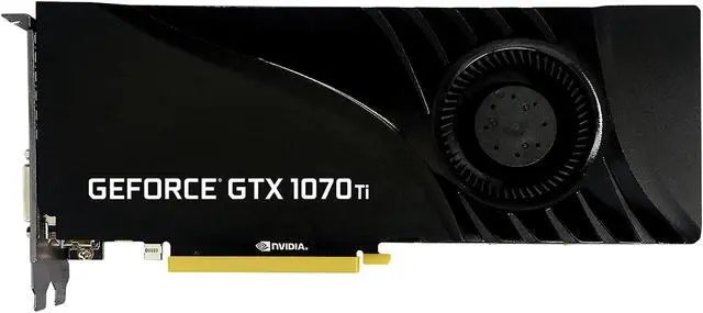 Alt view image 3 of 4 - PNY GeForce GTX 1070 Ti 8GB GDDR5 PCI Express 3.0 x16 SLI Support Graphics Card VCGGTX1070T8PB-CG