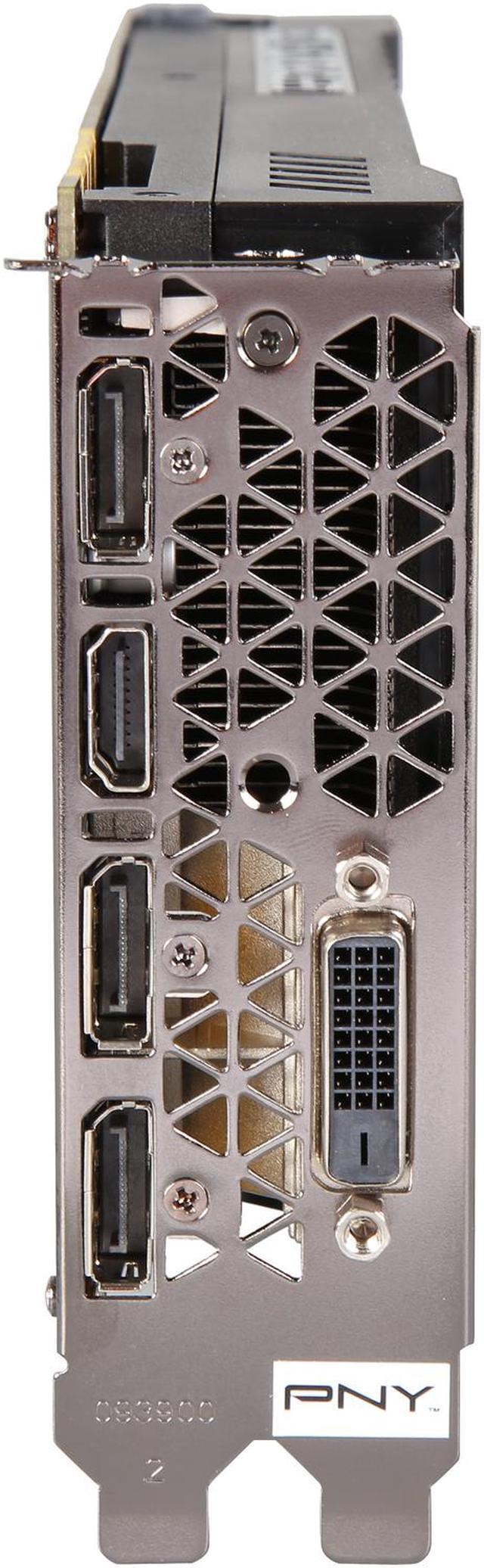 Alt view image 3 of 6 - PNY GeForce GTX 1080 DirectX 12 VCGGTX10808PB 8GB 256-Bit GDDR5X PCI Express 3.0 x16 Blower Edition Video Card