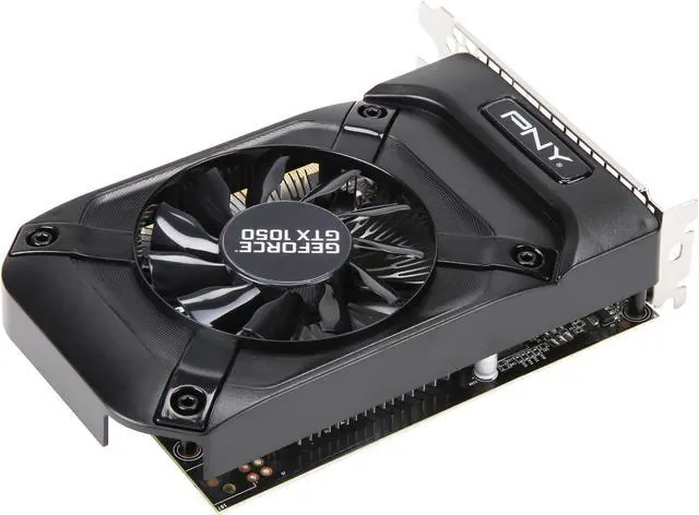 Alt view image 5 of 6 - PNY GeForce GTX 1050 2GB GDDR5 PCI Express 3.0 x16 Graphics Card VCGGTX 10502PB-BB
