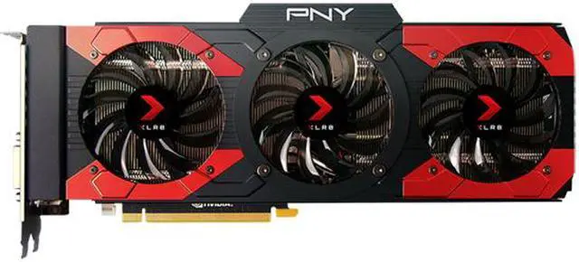 Alt view image 2 of 3 - PNY GeForce GTX 1080 8GB GDDR5X PCI Express 3.0 x16 SLI Support Graphics Card RKMX1080N3I8GS3KTM