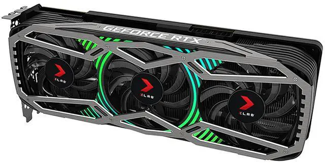 Alt view image 4 of 6 - PNY XLR8 GeForce RTX 3080 10GB LHR GDDR6X PCI Express 4.0 Graphics