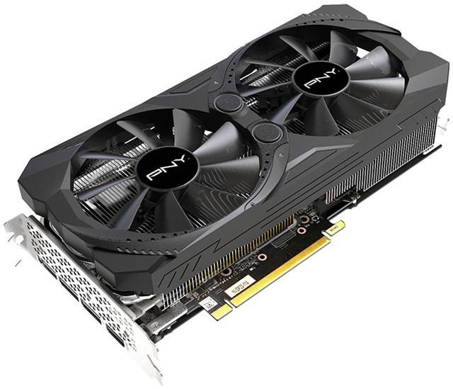 Alt view image 2 of 5 - PNY GeForce RTX 3070 8GB UPRISING Dual Fan Graphics Card, VCG30708DFMPB
