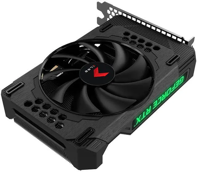 Alt view image 4 of 5 - PNY GeForce RTX 3060 12GB XLR8 Gaming REVEL EPIC-X RGB Single Fan Graphics Card, VCG306012SFXPPB