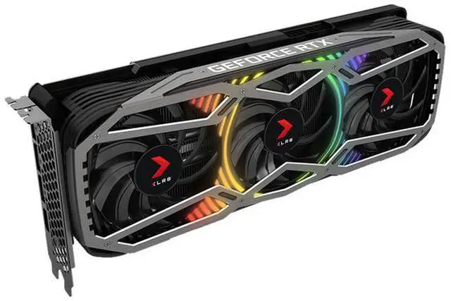 Alt view image 3 of 9 - PNY XLR8 GeForce RTX 3080 Ti 12GB GDDR6X PCI Express 4.0 ATX Graphics Card VCG3080T12TFXPPB