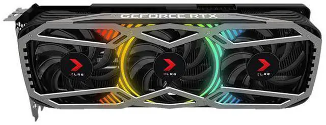 Alt view image 5 of 9 - PNY XLR8 GeForce RTX 3080 Ti 12GB GDDR6X PCI Express 4.0 ATX Graphics Card VCG3080T12TFXPPB