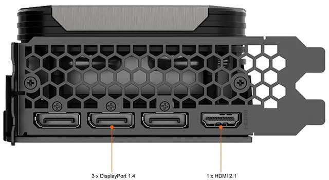 Alt view image 7 of 9 - PNY XLR8 GeForce RTX 3080 Ti 12GB GDDR6X PCI Express 4.0 ATX Graphics Card VCG3080T12TFXPPB
