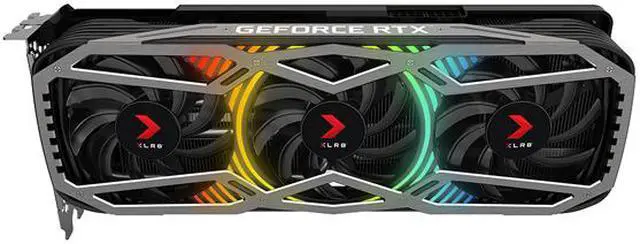 Alt view image 5 of 9 - PNY XLR8 GeForce RTX 3070 Ti 8GB GDDR6X PCI Express 4.0 x16 ATX Graphics Card VCG3070T8TFXPPB