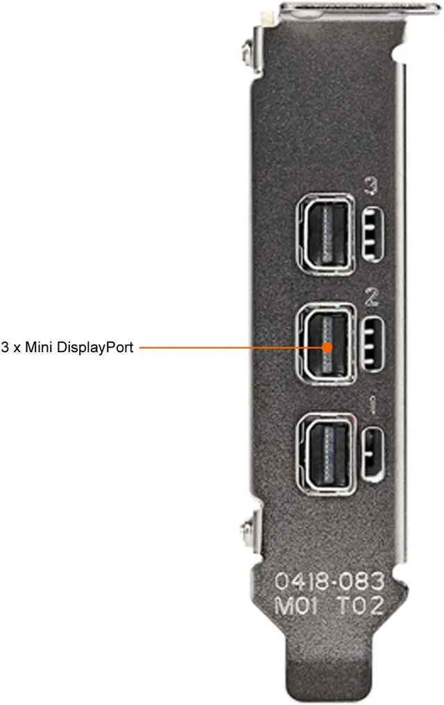 Alt view image 5 of 9 - PNY T400 VCNT400-PB 2GB 64-bit GDDR6 PCI Express 3.0 x16 Low Profile Graphics Card