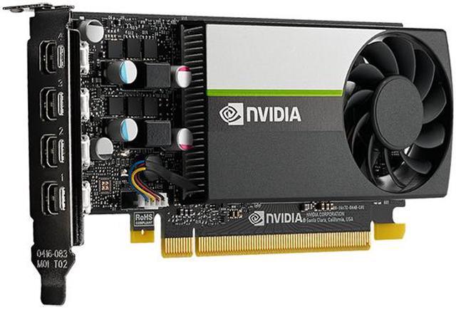 Alt view image 2 of 9 - PNY VCNT1000-PB NVIDIA T1000 Graphic Card - 4GB GDDR6 - LP - Single Slot