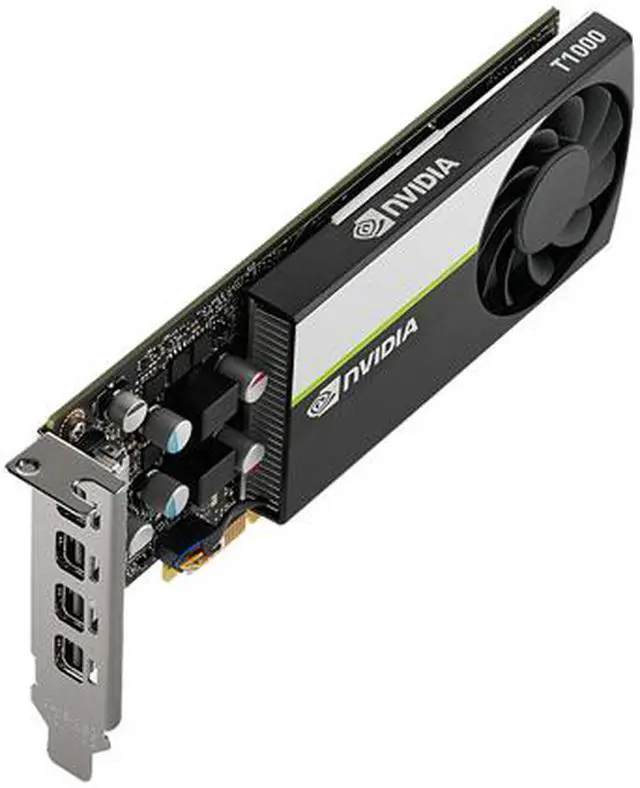 Alt view image 8 of 9 - PNY VCNT1000-PB NVIDIA T1000 Graphic Card - 4GB GDDR6 - LP - Single Slot
