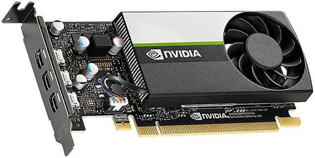 Alt view image 6 of 10 - PNY T400 VCNT4004GB-PB 4GB 64-bit GDDR6 PCI Express 3.0 x16 Low Profile Graphics Card