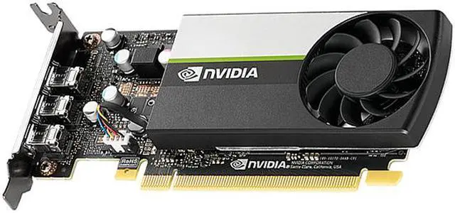 Alt view image 7 of 10 - PNY T400 VCNT4004GB-PB 4GB 64-bit GDDR6 PCI Express 3.0 x16 Low Profile Graphics Card