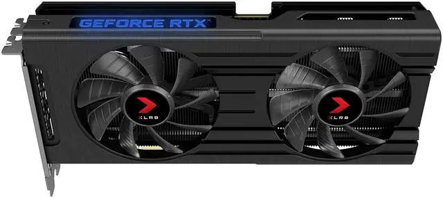 Alt view image 4 of 9 - PNY XLR8 Gaming GeForce RTX 3050 8GB GDDR6 PCI Express 4.0 x16 Graphics Card VCG30508DFXPPB