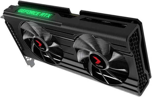 Alt view image 5 of 9 - PNY XLR8 Gaming GeForce RTX 3050 8GB GDDR6 PCI Express 4.0 x16 Graphics Card VCG30508DFXPPB